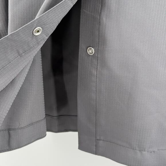 TUNA SKIN Ahi One Polo Women's SZ Medium NWT Snap Front Short Sleeve Aquatic - Picture 10 of 11